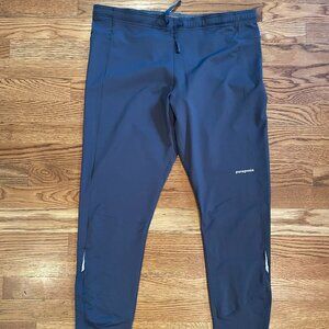 Patagonia Mens Peak Mission Tights - Smolder Blue - XL